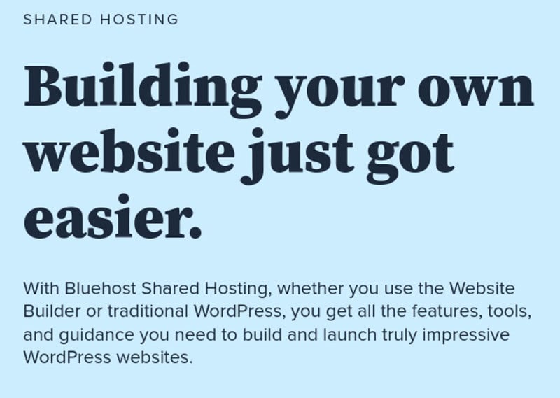 Bluest makes building your own website simple. 