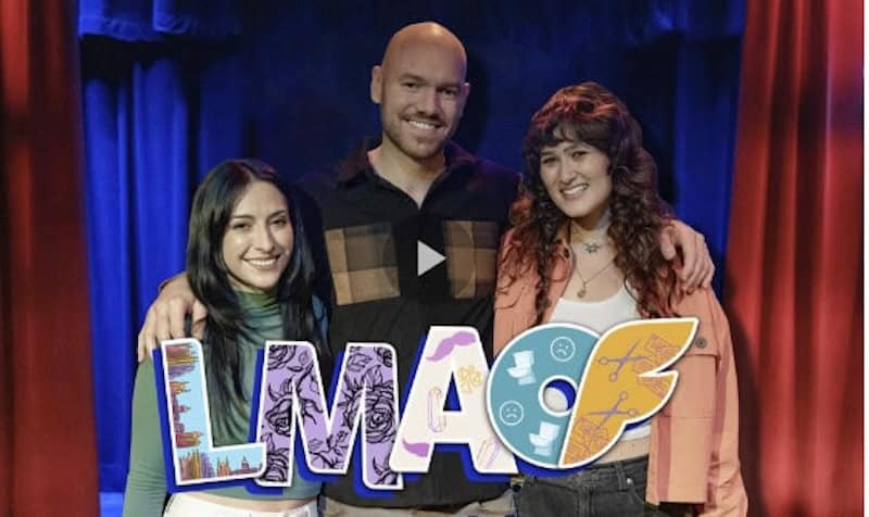 Photo of the cast of LMAOF, an OnlyFans comedy show.