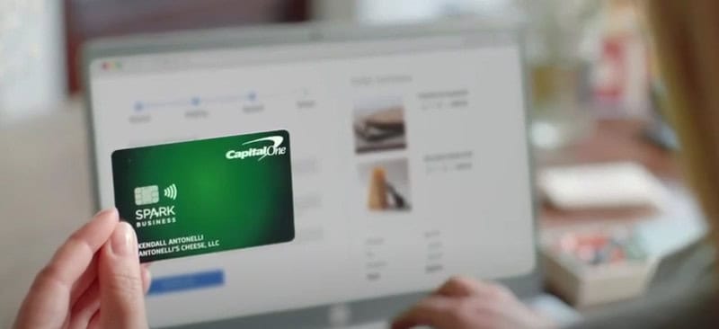 The Capital One Spark Cash Plus credit card. 