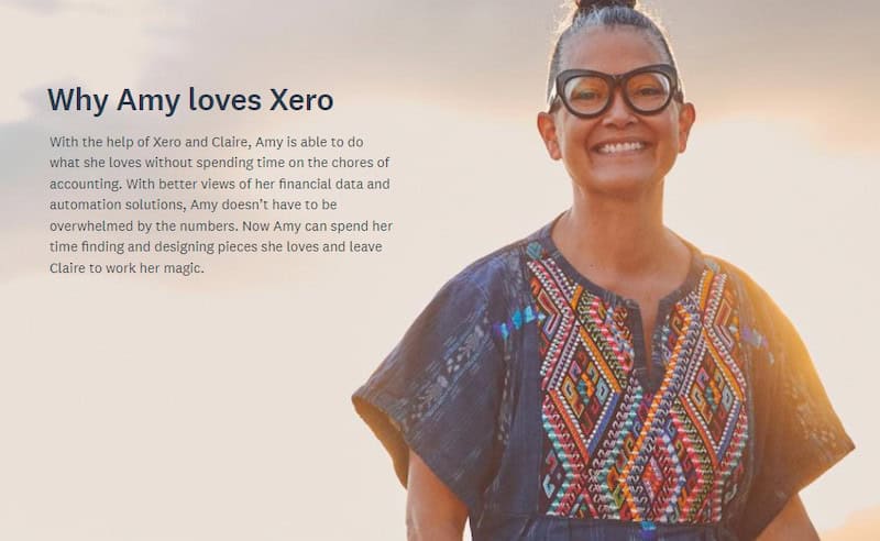 A business owner that loves using Xero small business accounting software. 