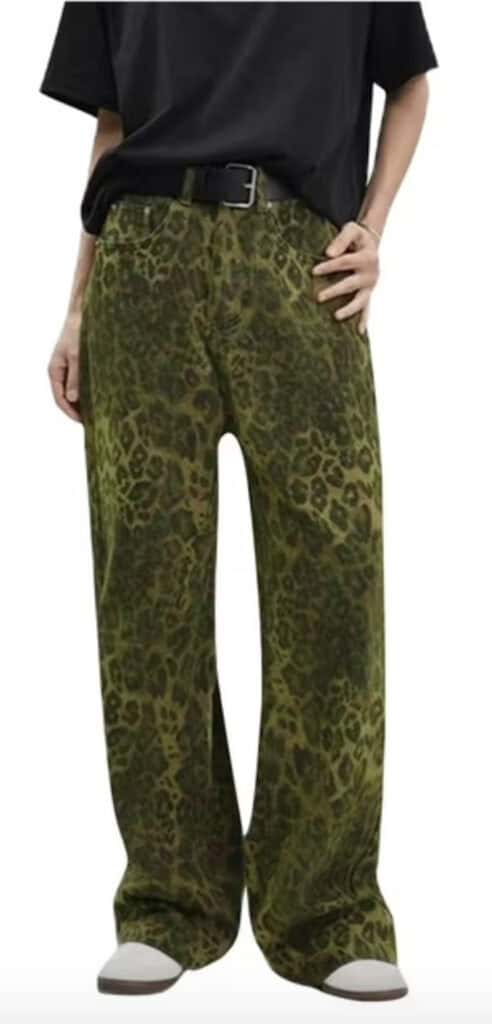 Green swamp pants Walmart affiliates can promote for a commission. 