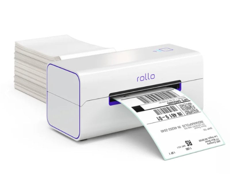 The Rollo Wireless Thermal Label Printer is the best thermal shipping label printer for beginners. 